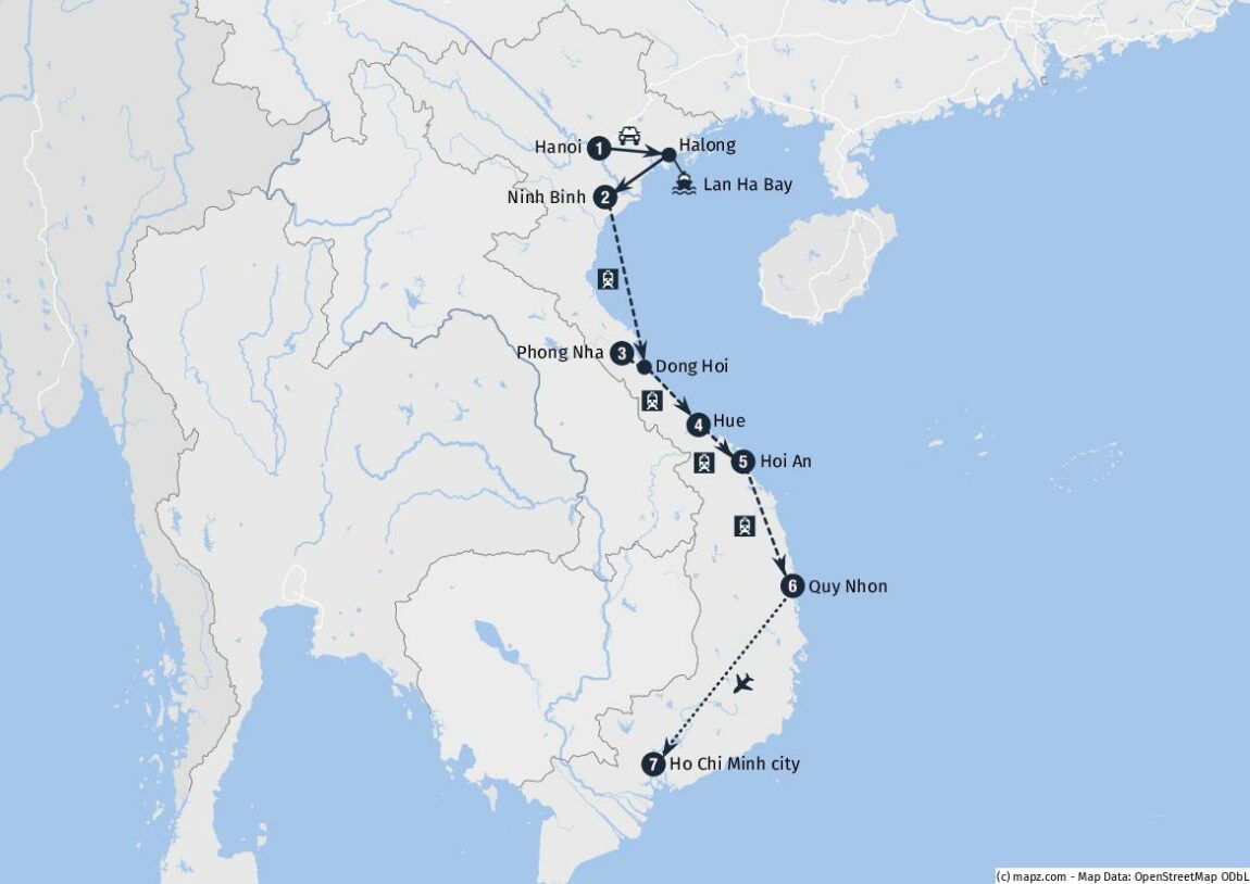 15 Day Vietnam Rail Adventure 